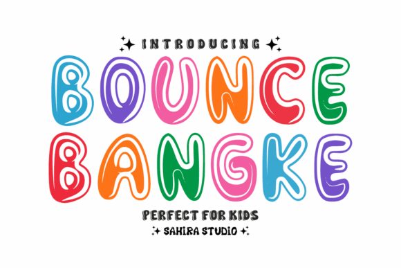 Bounce Bangke: The Playful Font That Brings Energy to Design