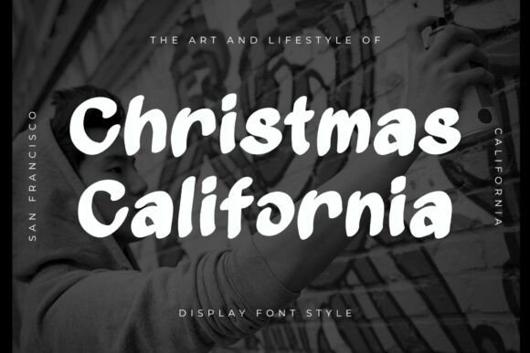 Christmas California: A Festive Font with West Coast Flair