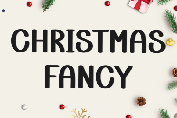 Christmas Fancy: A Festive Typeface for Holiday Designs