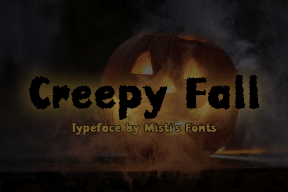 Creepy Fall: A Strategic Font Choice for Halloween-Themed Design