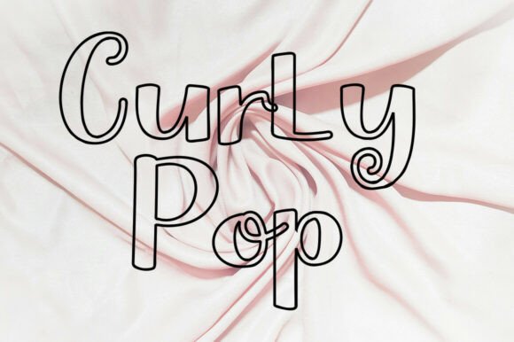 Curly Pop: A Playful Handwriting Font for Modern Creative Workflows