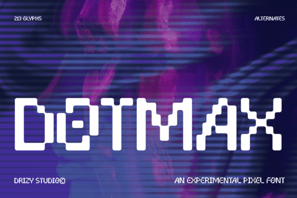 Dotmax: A Fresh Take on Digital Typography with a Playful Edge