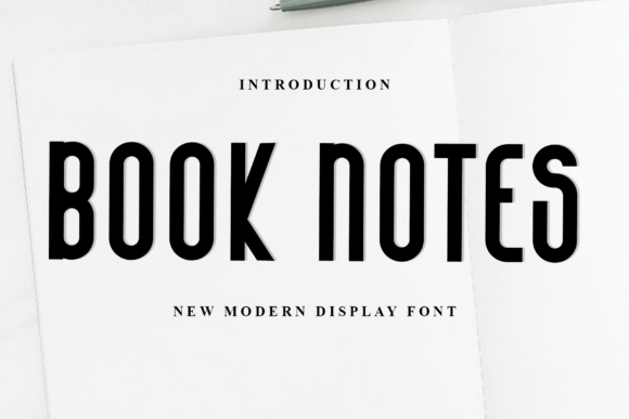 Embracing Holiday Cheer with Book Notes: A Festive Typeface for Every Occasion