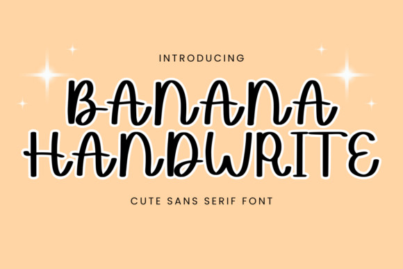 Exploring the Charms of Banana Handwrite: A Versatile Font for Creative Expression