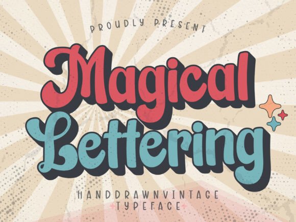 Magical Lettering: Elevating Design with Vintage Elegance