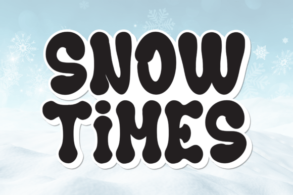 Snow Times: A Versatile Font for Modern Creative Workflows