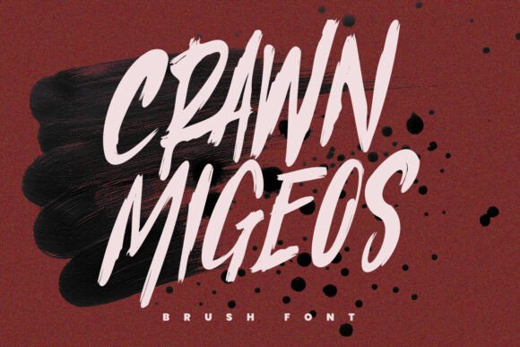 Unleashing Creativity with Crawn Migeos: The Ultimate Brush Display Font