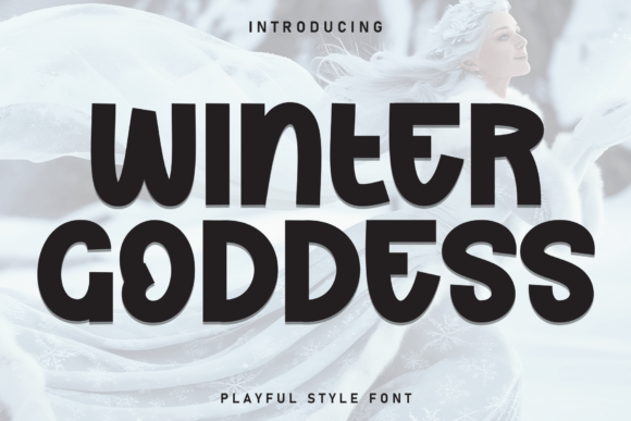 Winter Goddess: A Fresh Approach to Casual Display Typography