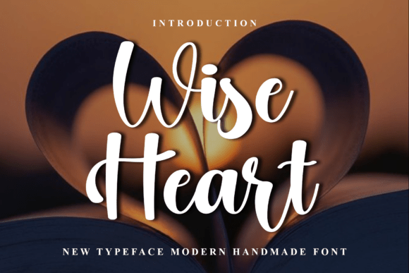 Wise Heart: A Playful Font for Creative and Personal Projects
